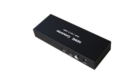品牌直供 VGA+色差轉(zhuǎn)HDMI轉(zhuǎn)換器，高畫質(zhì)即插即用全解析